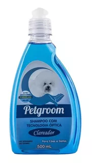 Shampoo Clareador 500 Ml Petgroom Cães Gatos Perfumado Banho