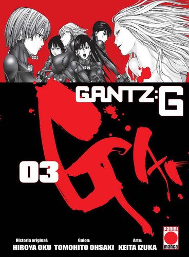 Gantz G, De Oku, Hiroya. Editorial Panini Manga, Tapa Blanda En Español