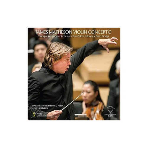 Matheson/chicago Symphony/salonen Violin Concerto Lp Vinilo