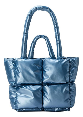 Puffy Tote Bag, Bolsa Acolchada Para Mujer