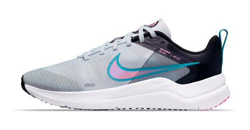 Tenis Nike Downshifter 12 Mujer-gris/negro