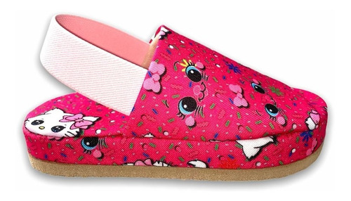 Sandalia Pantunfla Dibujos Para Niña Moda Casual Mod 009
