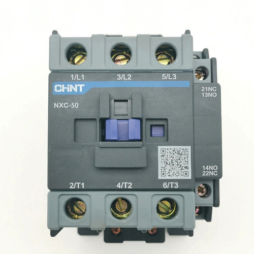 Contactor Tripolar 50 Amp 24v Normal Abierto /cerrado Chint