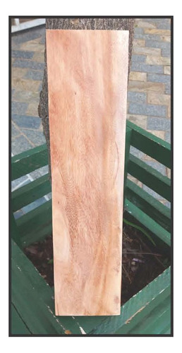 Madeira Angico Vermelho 40x10x4cm