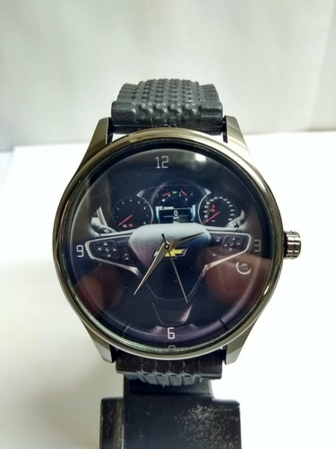 Relógio De Pulso Personalizado Painel Gm Carro - Cod.gmrp120