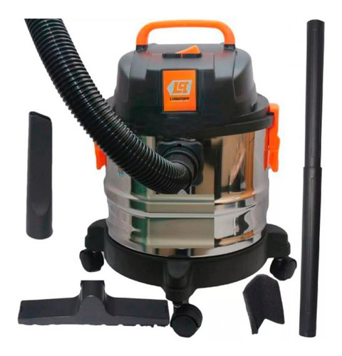 Aspiradora Polvo Liquido Lusqtoff 15l Acero Inoxidable 1400w