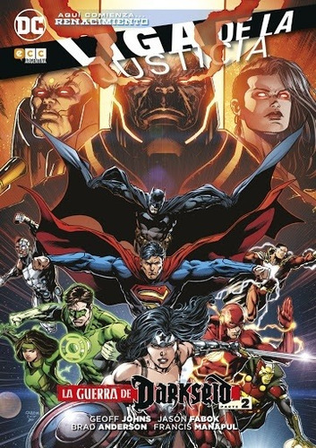 Jla: La Guerra De Darkseid Vol.2 - Dc Comics