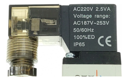 Electrovalvula Neumatica Airtac 4v110-06a 5/2 Vias 220vca