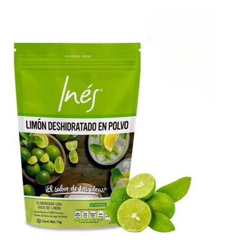 Limón Deshidratado En Polvo Inés 1kg