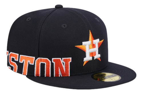 Gorra Newera 59fifty Houston Astros 7 1/2 Navy Vicera Plana 