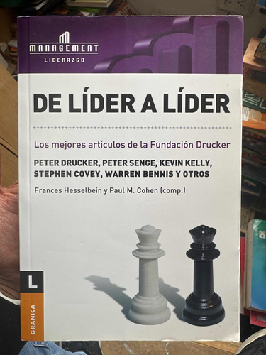 De Líder A Líder Los Mejores Artículos De Fundación Drucker