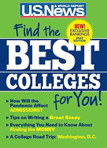 Book : Best Colleges 2022 Find The Right Colleges For You -