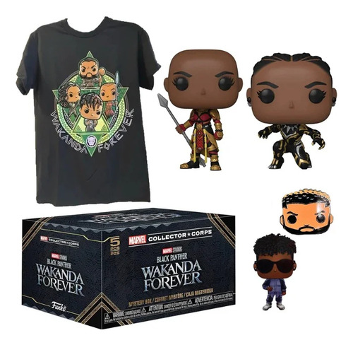 Funko Collector Corps Black Panther Wakanda Forever Talla M