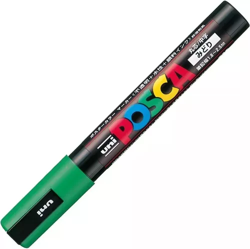  Kit de marcado Queen – 5 rotuladores POSCA (verde, azul,  amarillo, blanco y rojo) con jaula de marcado Queen con una sola mano y  calcomanías de coche de la familia de