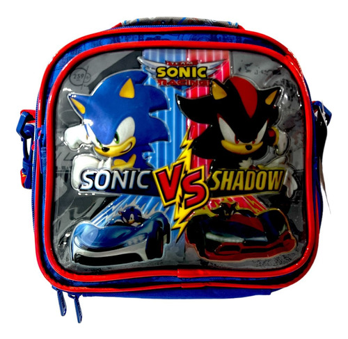 Lunchera Escolar Sonic The Hedgedog Vs Shadow Race Infantil