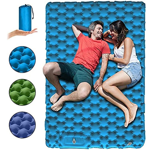 Ehamza Travel Air Mattress Twin Con Bomba Incorporada Autoin