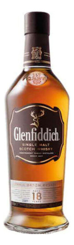 Whisky Escocês Single Malt 18 Años 750ml Glenfiddich