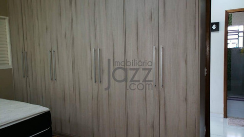 Casa Com 2 Dormitórios À Venda, 180 M² Por R$ 320.000 - Parque Residencial Virgílio Basso - Sumaré/sp - Ca6433