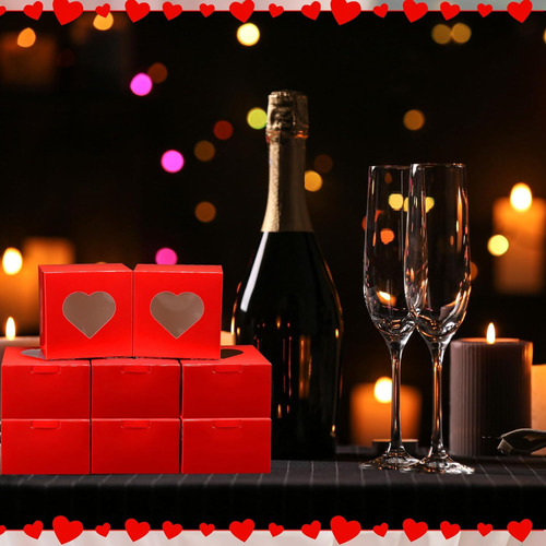 Fulmoon 450 Cajas De Galletas Para El Día De San Valentín, C
