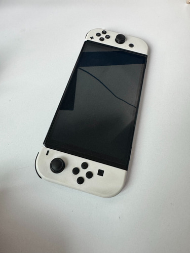 Nintendo Switch Oled 64gb Con Caja Y Accesorios Originales Blanco (Usado)