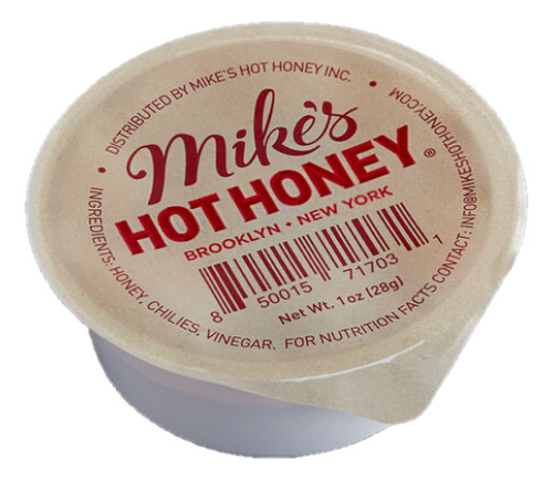 Miel De Abeja Natural Picante Hot Honey 28grs. 80pzas.