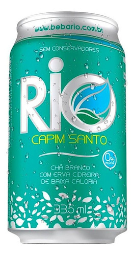 Chá Branco com Capim Santo Zero Rio Lata 335ml
