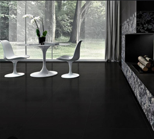 Eu Porcelanato Negro Absoluto Brillo 60x60 Rect-pared Piso 