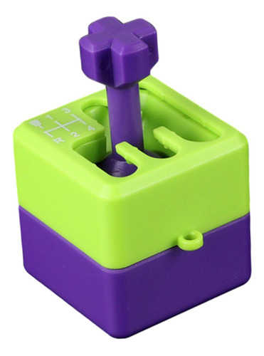 Mini Caja De Cambios Gadget Juguete Piezas De Violeta Verde