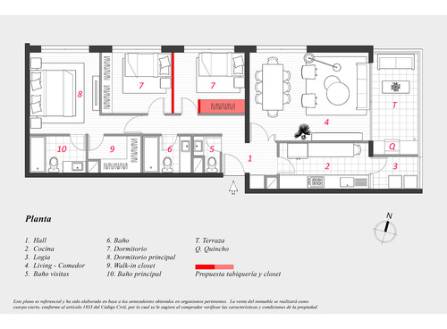 Nororiente Con Vista Semidespejada, 3º Dormitorio Opcional