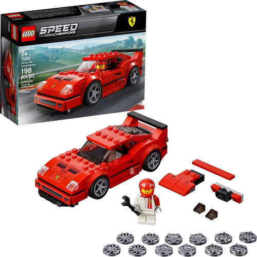 Set de construcción Lego Speed Champions Ferrari F40 competizione 198 piezas  en  caja