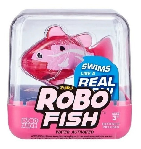 Robo Alive Robo Fish Pez Nadador Robótico Serie 1 7125