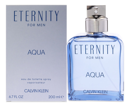 Perfume Para Hombre Eternity Aqua Calvin Klein, 200 Ml Edt S