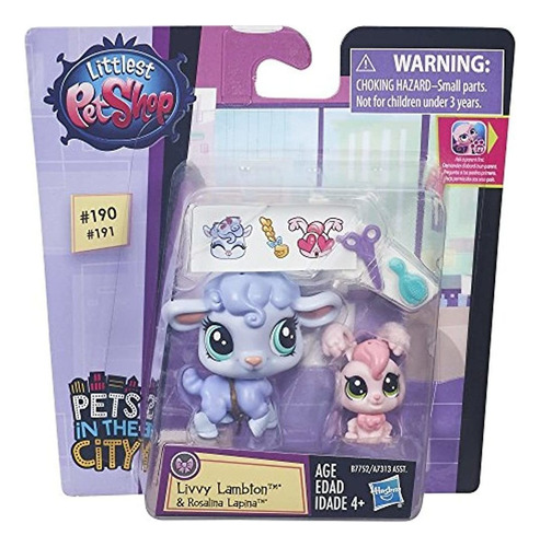 Littlest Pet Shop Livvy Lambton Y Rosalina Lap