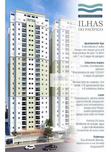 Imagem 14 de 14 de Apartamento Residencial À Venda, Vila Mendonça, Araçatuba - Ap0087. - Ap0087