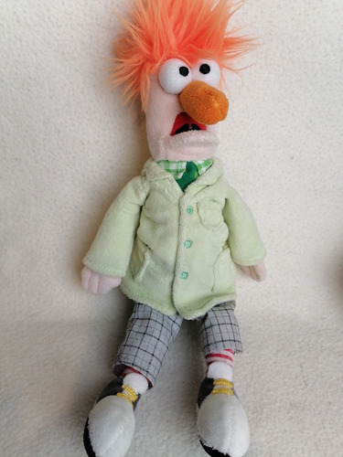 Peluche Original Beaker The Mupppets Jim Henson Disney 30cm.