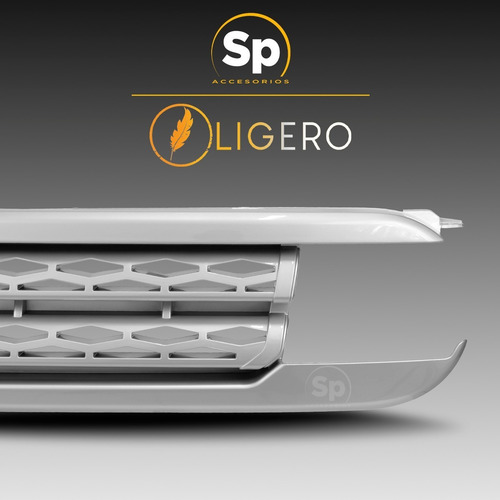Imagen 4 de 7 de Parrilla Con Luces Led Fj Cruiser Tipo Land Rover 2007-2015