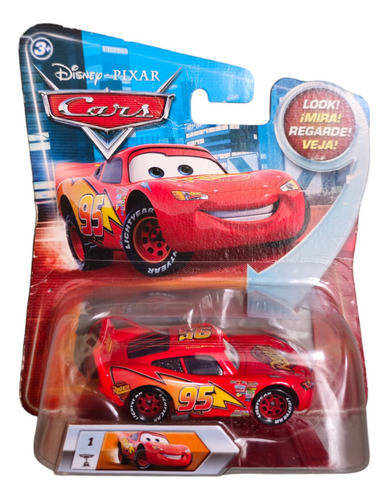 Disney- Pixar- Cars- Lenticular Eyes Change #1 Rayo Mcqueen 