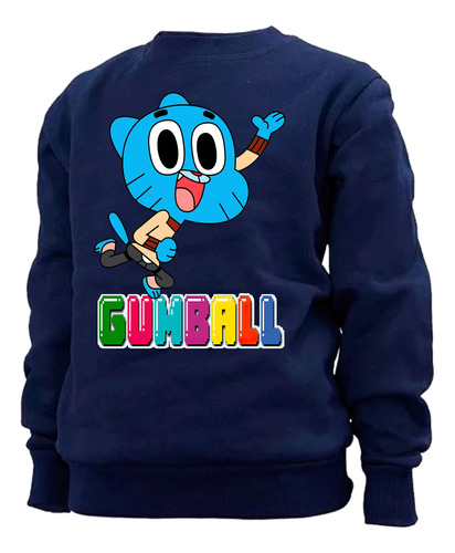 Buzo El Increible Mundo De Gumball En 2 Diseños