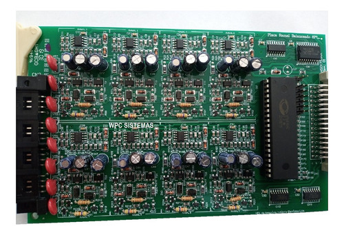 Placa 8 Ramais Balanceada Centrais Flex Hdl 72-152-312