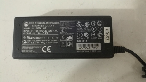 Cargador Para Portatil Li Shin Ac Adapter 19v 3.42a 65w