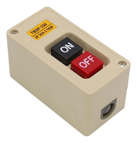 Tbsp-330 3 .7kw Interruptor De Botón A Prueba De Agua 30a