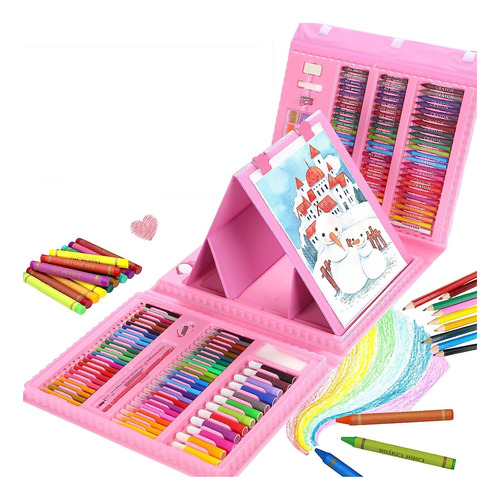 Kit De Arte Infantil De 208 Piezas