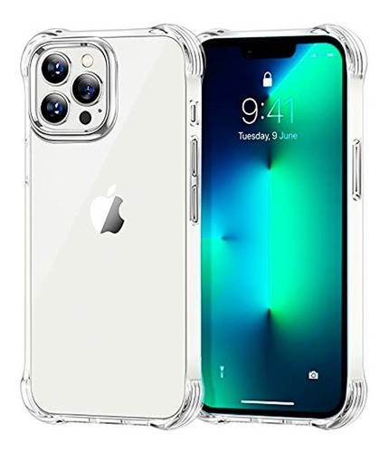 Carcasa Para iPhone 14 Pro Max Transparente + Hidrogel