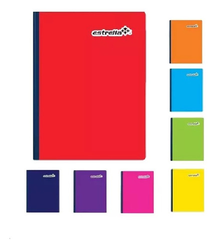 Paquete C/3 Cuaderno Profesional Cosido Doble Raya 100hjs.