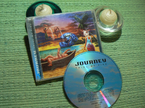 Journey Trial By Fire   Cd Solo Joyas Colección 2023 Ec  