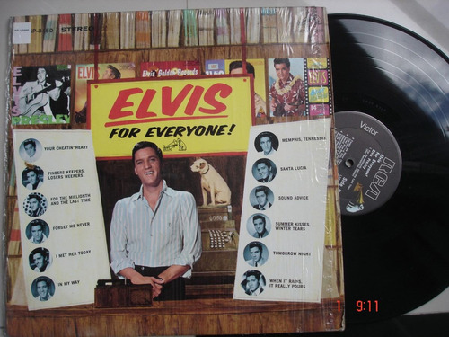 Vinyl Vinilo Lp Acetato Elvis Presley For Everyone