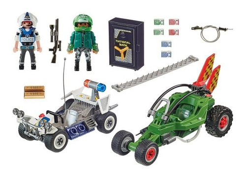 Imagen 2 de 6 de Playmobil Entrenamiento De Policia Auto City Action 70817 Ed