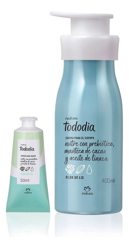 Kit Flor De Lis X2 Crema Corporal + Manos Tododia De Natura