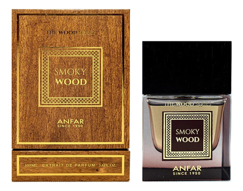 Perfume Anfar London Smoky Wood Para Hombre 100 Ml Extrait D
