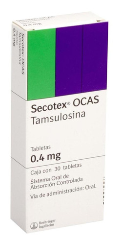 Secotex Ocas 0.4  Mg 30 Comprimidos | Tamsulosina